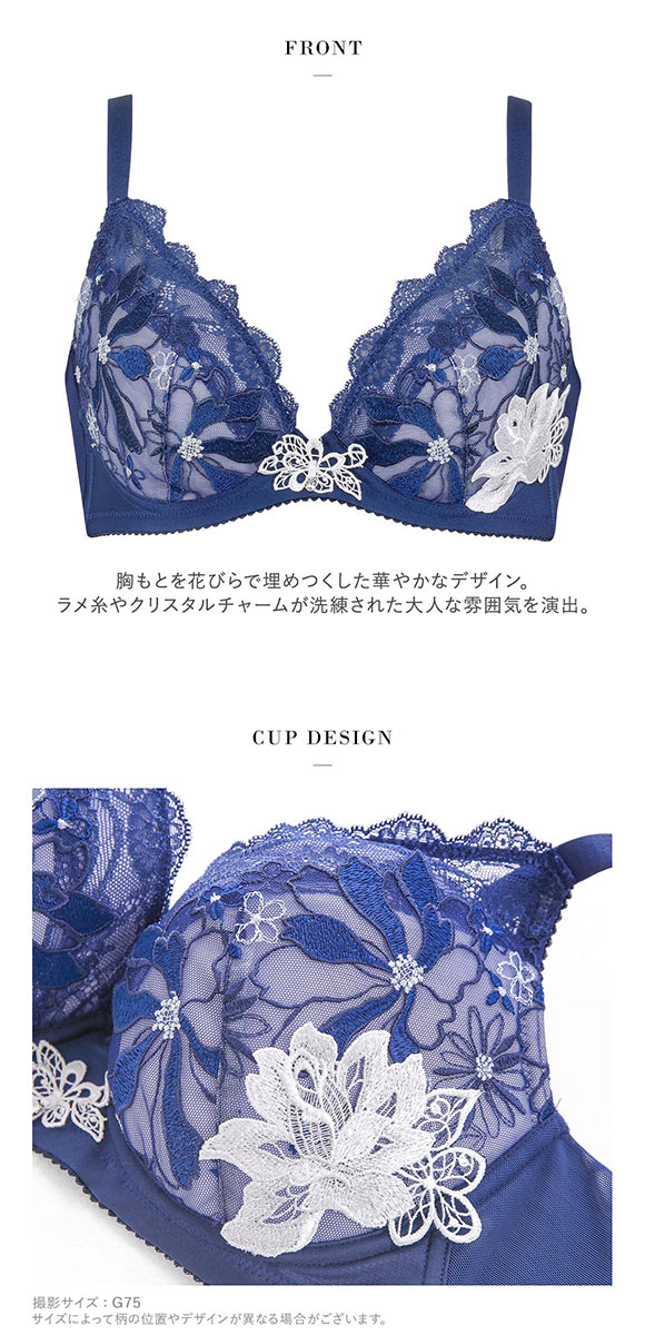 ワコール Wacoal サルート Salute 23AW 96G BTJ296 小さく見せるブラ EF ブラジャー フルカップ 単品 シーズン