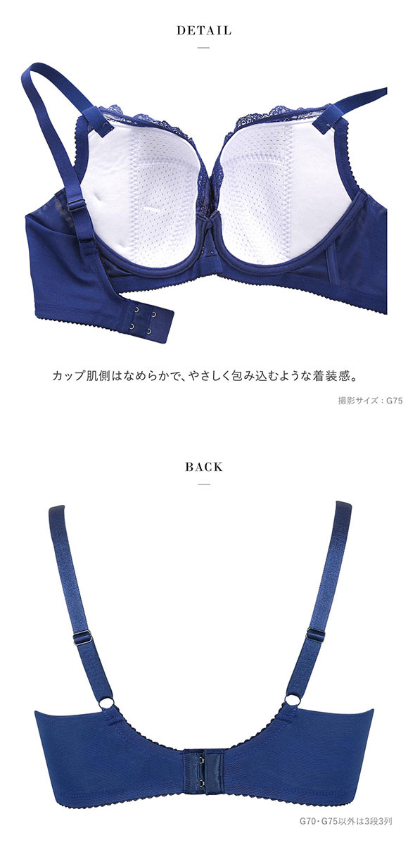 ワコール Wacoal サルート Salute 23AW 96G BTJ296 小さく見せるブラ GH ブラジャー フルカップ 単品 シーズン