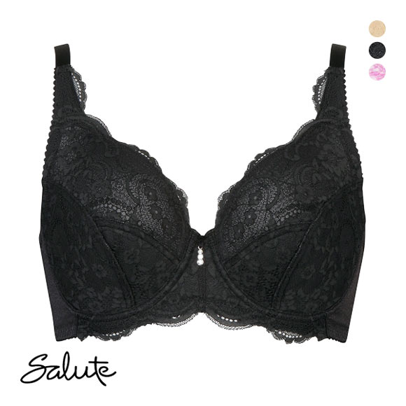 ワコール Wacoal サルート Salute series00 フルカップ ブラジャー DEF 脇高 脇肉 大きいサイズ 単品