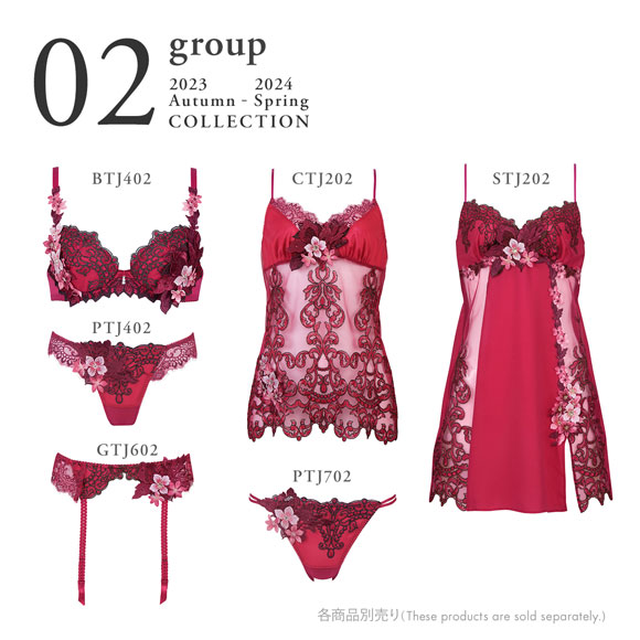 ワコール Wacoal サルート Salute 24SS先行 02G BTJ402 P-UP ブラジャー GHI プッシュアップ 単品 プレステージ