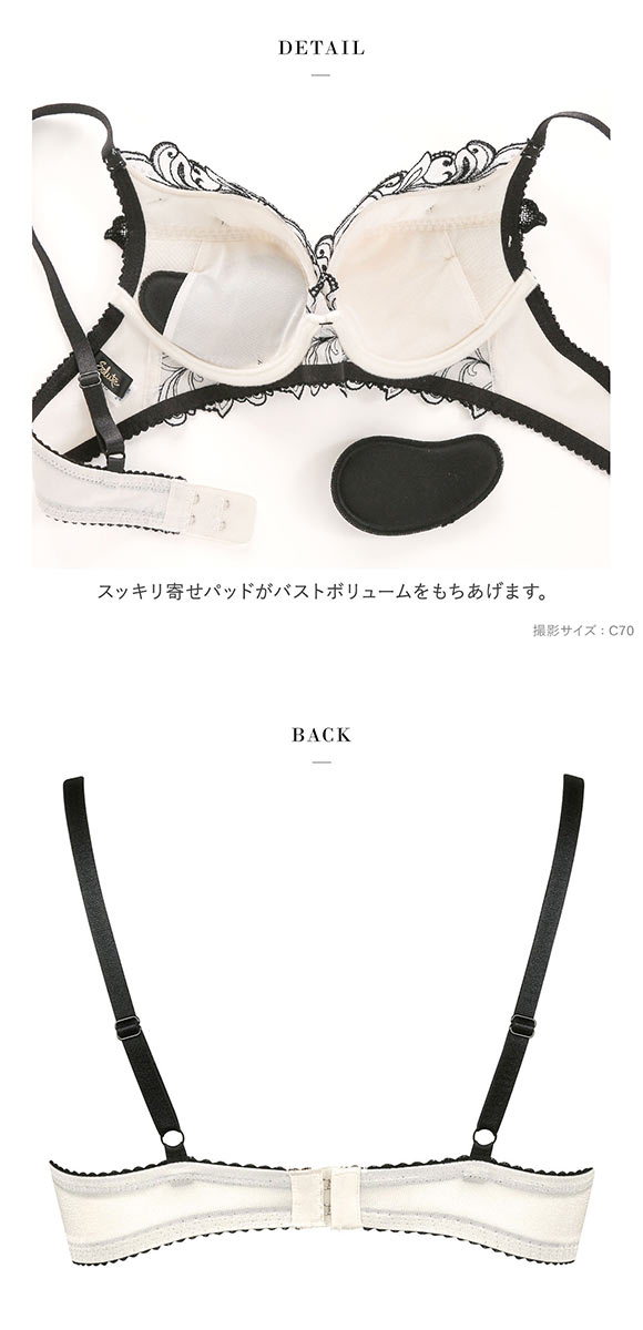 ワコール Wacoal サルート Salute 07G BTJ407 VIVA LINE ブラジャー BC ビバライン 谷間 単品 24SS ブルーム