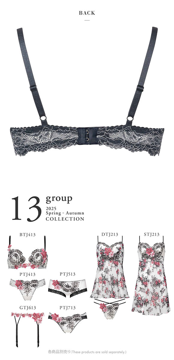 ワコール サルート 13グループ 13G P-UP ブラジャー BC プッシュアップ 谷間 Wacoal Salute BTJ413 25SSフェア