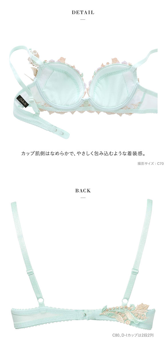 ワコール サルート 22グループ 22G P-UP ブラジャー DEF プッシュアップ 谷間 Wacoal Salute BTJ422 25AW先行プレステージ