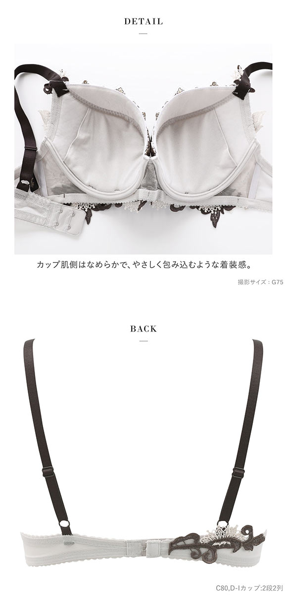ワコール サルート 42グループ 42G P-UP ブラジャー GHI プッシュアップ 谷間 Wacoal Salute BTJ442 下着 26AW先行プレステージ
