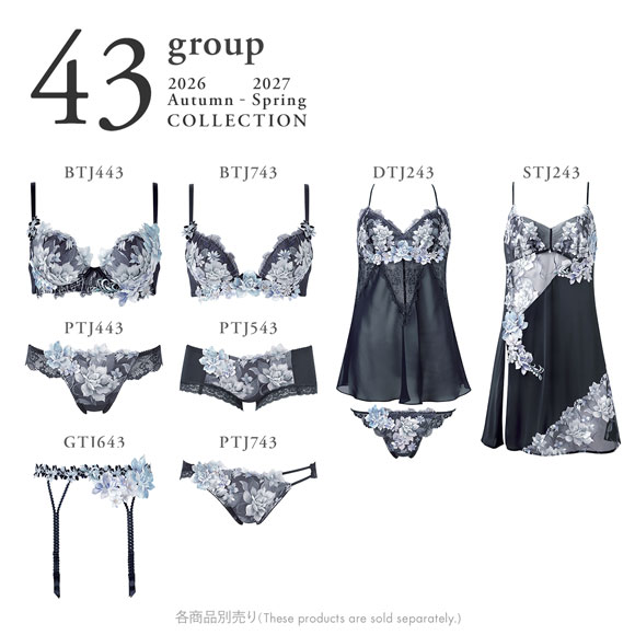 ワコール サルート 43グループ 43G P-UP ブラジャー GHI プッシュアップ 谷間 大きいサイズ BTJ443 下着 Wacoal Salute 26AWフェア