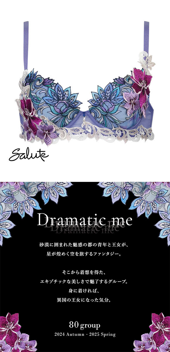 ワコール サルート 80グループ 80G P-UP ブラジャー C プッシュアップ Wacoal Salute BTJ480 25SS先行プレステージ