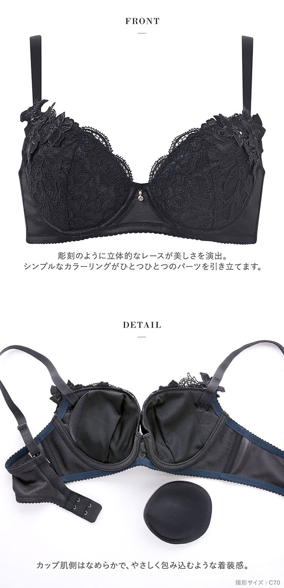 ワコール サルート 27グループ 27G 女優Bra ブラジャー BC デコルテ 谷間 リフトアップ Wacoal Salute BTJ727 25AWブルーム