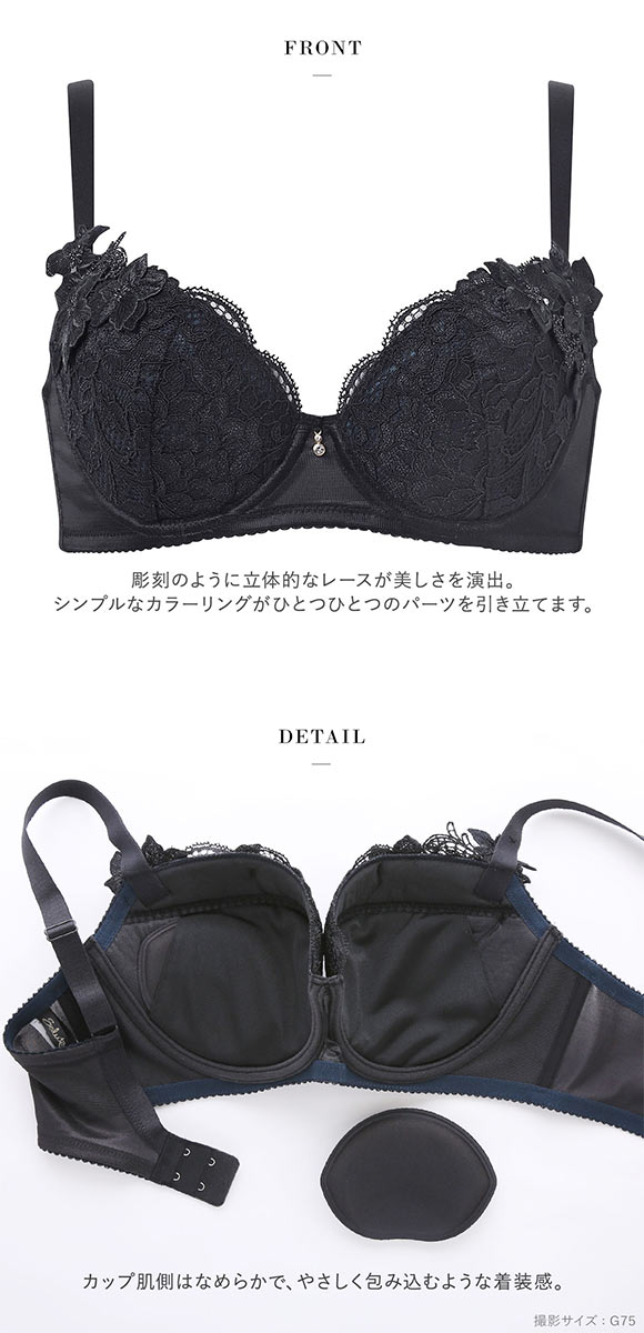 ワコール サルート 27グループ 27G 女優Bra ブラジャー GHI デコルテ 谷間 リフトアップ Wacoal Salute BTJ727 25AWブルーム