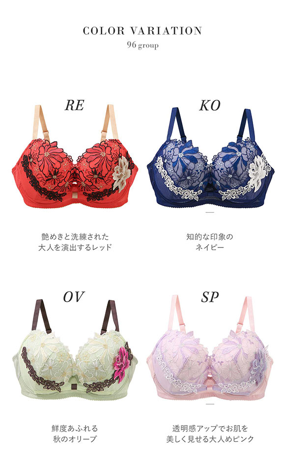 ワコール Wacoal サルート Salute 23AW 96G BTJ796 リボンブラ ブラジャー G 単品 シーズン