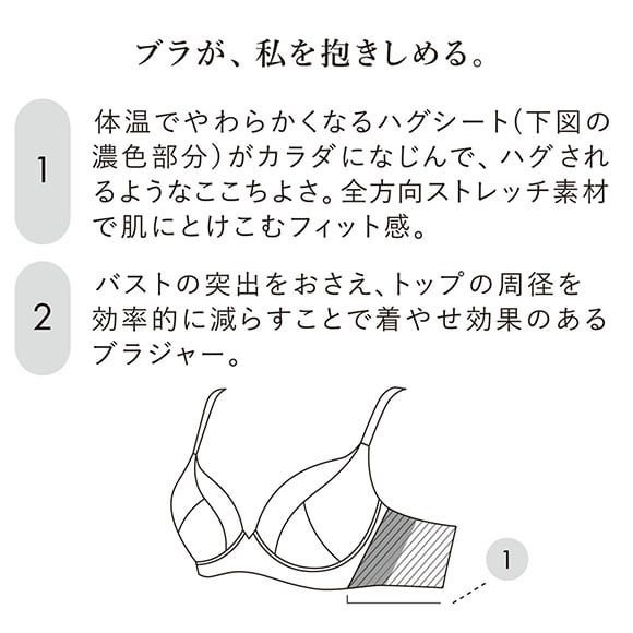 ワコール ハグするブラ コンパクトメイク BXB318 BXB418 フルカップ ブラジャー DEF 大きいサイズ グラマー Wacoal