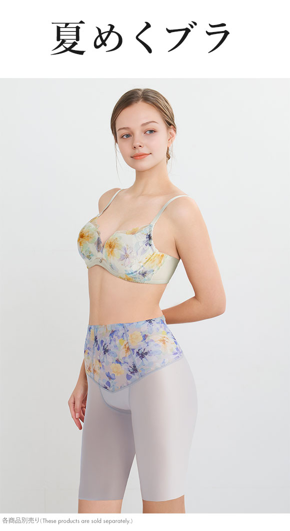 ワコール 夏めくブラ 3/4カップブラジャー DEF ワコール ブラジャー 吸汗速乾 高通気 Wacoal BXB475 大きいサイズ