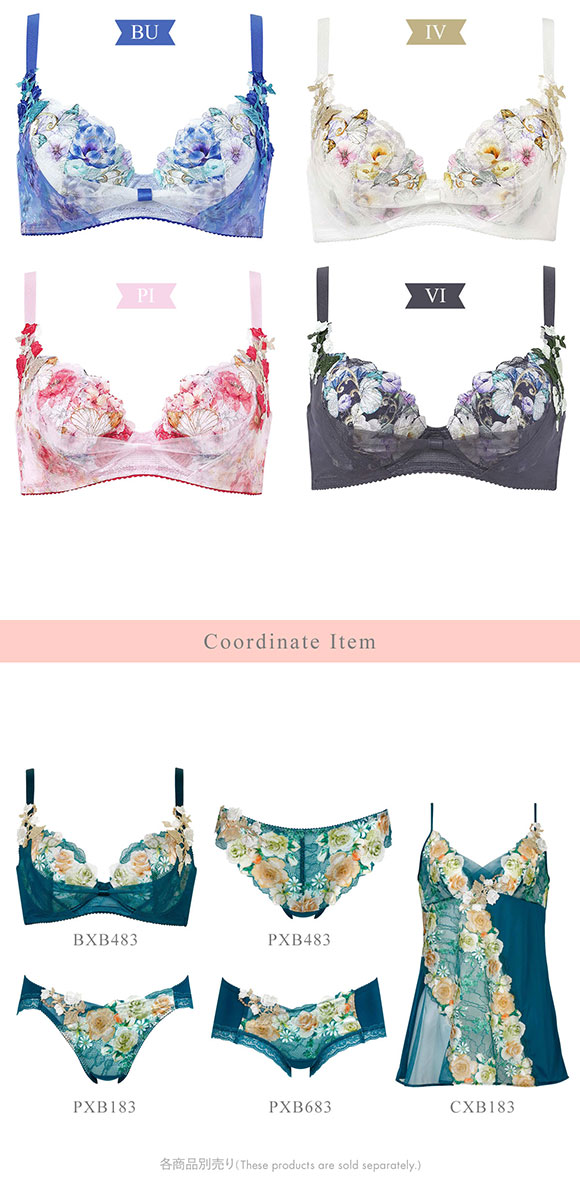 ワコール リボンブラ 脇すっきり ブラジャー BC 脇高 脇肉 Wacoal BXB483