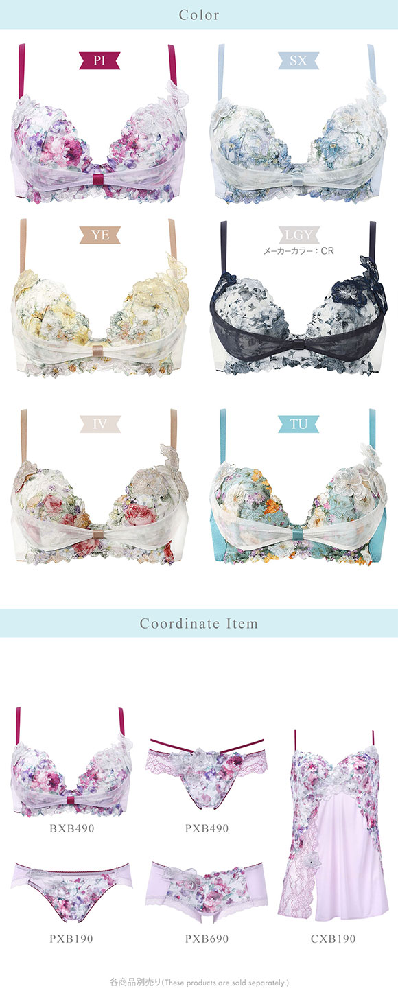 ワコール BXB490 リボンブラ 胸もとフィットながもち プレシャス ブラジャー BC Wacoal