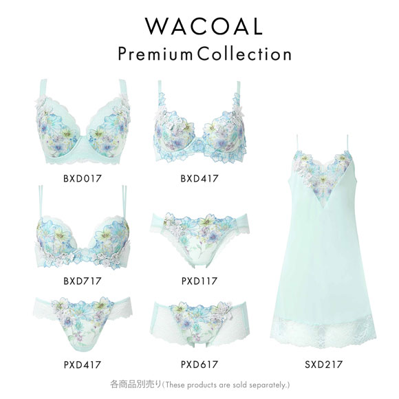 ワコール パーソナルフィットプラスブラ プレミアム 17series BXD417 17G 3/4カップブラジャー DEF Wacoal