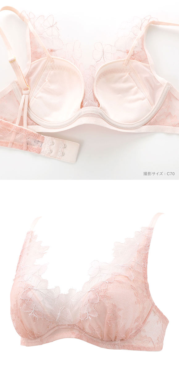 ワコール ライトイージーブラ プレミアム 23series BXD423 23G 3/4カップブラジャー BC Wacoal