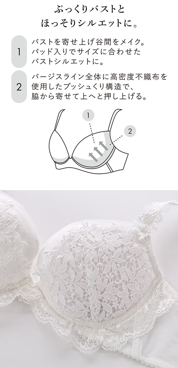 ワコール ボリューマライズブラ プレミアム 18series BXD718 18G ブラジャー DEF 大きいサイズ Wacoal