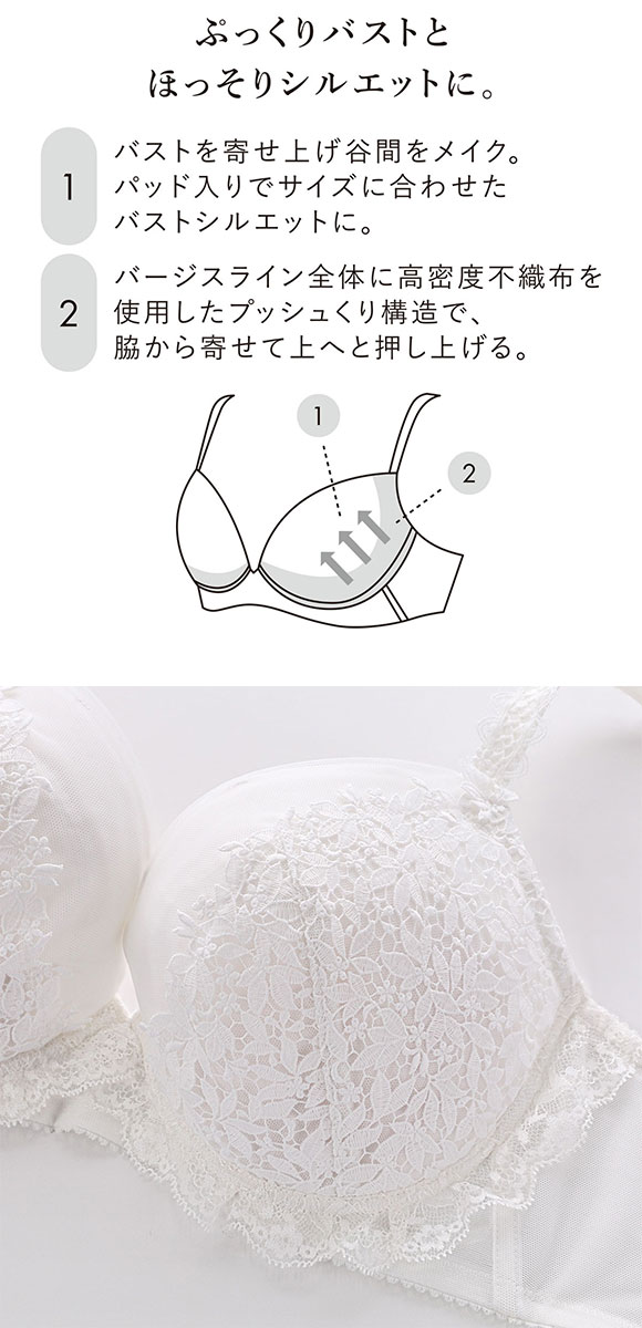 ワコール ボリューマライズブラ プレミアム 18series BXD718 18G ブラジャー G 大きいサイズ Wacoal