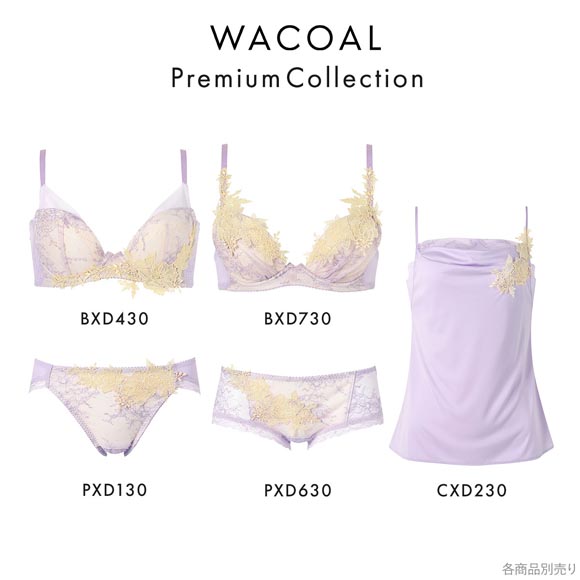 ワコール フロントエックスプラスブラ プレミアム 30series BXD730 30G 3/4カップブラジャー C Wacoal