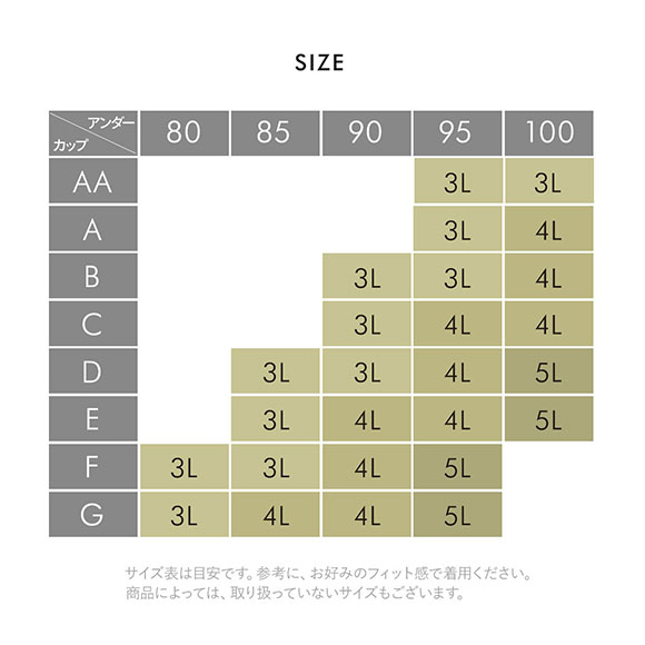 ワコール Wacoal ゴコチ GOCOCi CGG533 ラクに美胸キープ シームレス ノンワイヤー ブラジャー 3L 4L フラット 無縫製 単品
