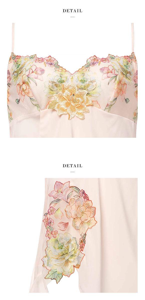 ワコール サルート 21グループ 21G キャミソール LL スリップ ランジェリー バックスリット Wacoal Salute CTJ221 25AW先行コア