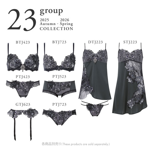 ワコール サルート 23グループ 23G セットアップ ML キャミソール Tバックショーツ ランジェリー Wacoal Salute DTJ223 25AWフェア