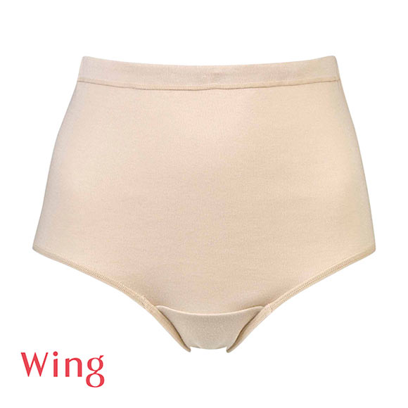 ワコール ウイング 綿の贅沢オーガニック ショーツ ふかめ ゆったり ML 綿100％ Wacoal Wing