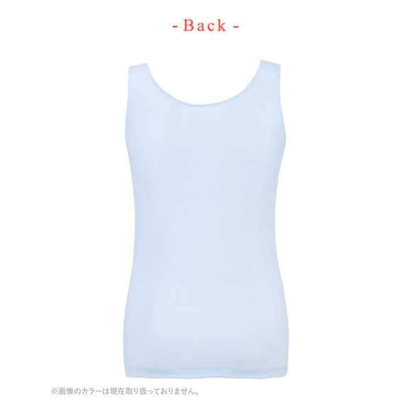 ワコール Wacoal ウイング Wing 綿の贅沢 オーガニック ノースリーブ タンクトップ S M L LL 3L 吸汗速乾 抗菌防臭
