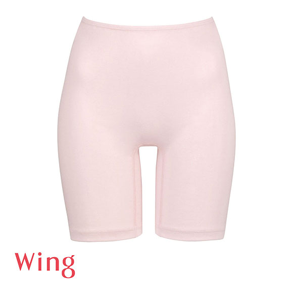 ワコール Wacoal ウイング Wing 綿の贅沢 オーガニック 3分丈 インナーボトムス M L LL 吸汗速乾 抗菌防臭