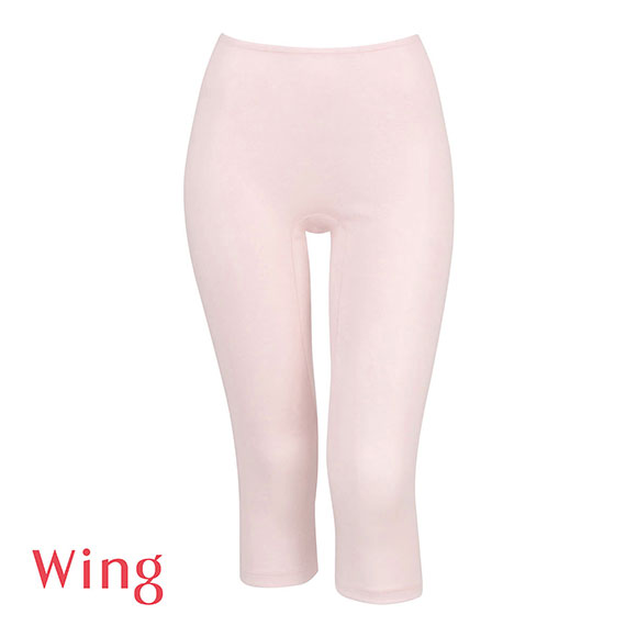 ワコール Wacoal ウイング Wing 綿の贅沢 オーガニック ひざ下丈 インナーボトムス M L LL 吸汗速乾