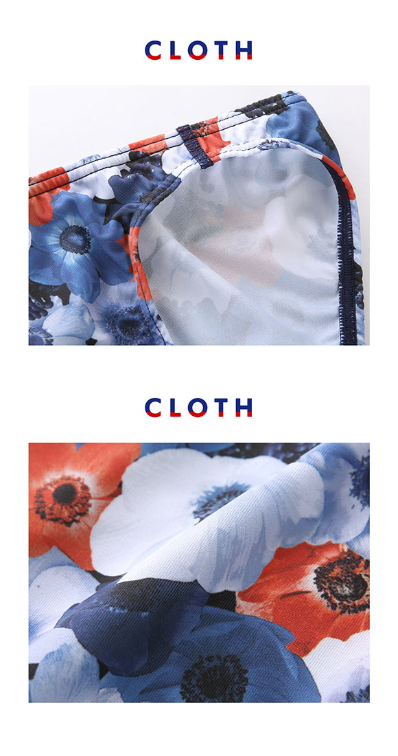 ブロス バイ ワコールメン ハナコトバパンツ 花柄 ビキニ ブリーフ LL GF2221 メンズ 前閉じ ノーマル丈 BROS by WACOAL MEN