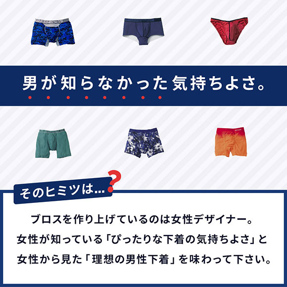 ブロス バイ ワコールメン BROS by WACOAL MEN 立体フロントで、快適キープ ビキニ ブリーフ 定番 LL