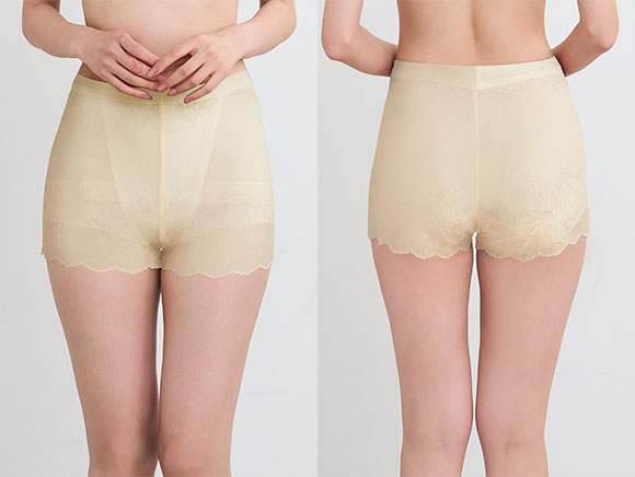 ワコール Wacoal プラスパンツ ＋PANTS GRC630 ジャストウエスト ショート丈 パンツ ショート ガードル LL