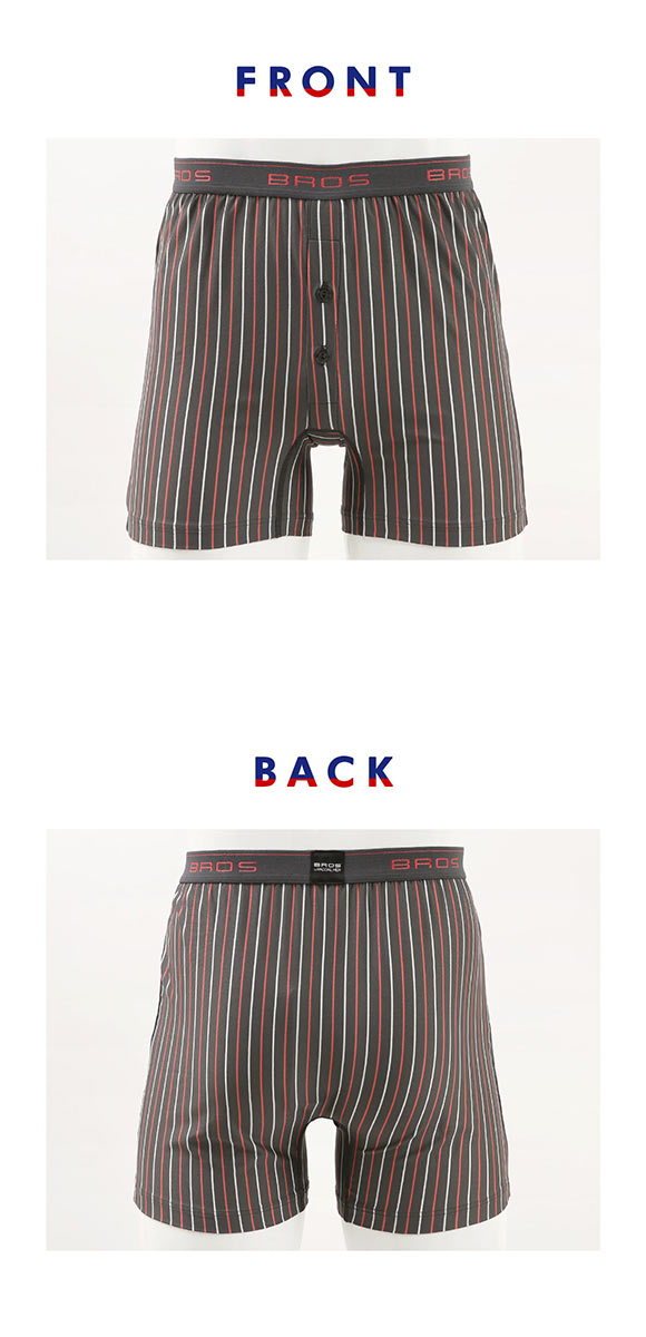 ブロス バイ ワコールメン フィットトランクス しめつけすぎず、ダブつかない 伸縮性 ML 前開き BROS by WACOAL MEN