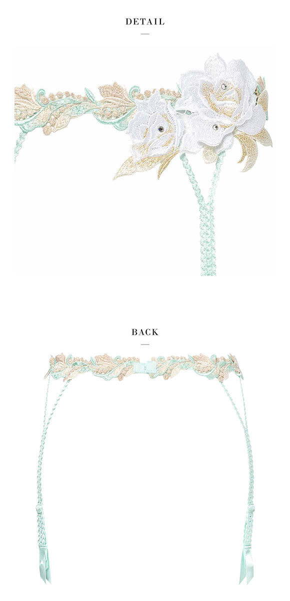 ワコール サルート 22グループ 22G ガーターベルト ランジェリー M Wacoal Salute GTJ622 25AW先行プレステージ