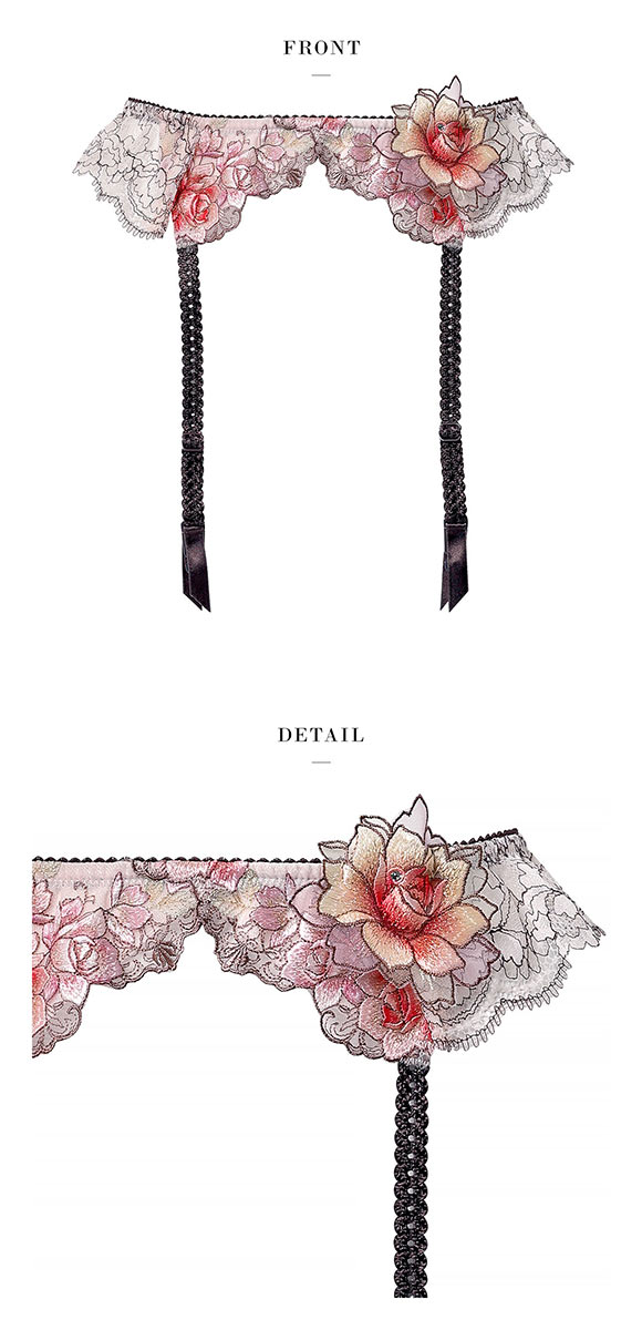 ワコール サルート 23グループ 23G ガーターベルト M ランジェリー Wacoal Salute GTJ623 25AWフェア