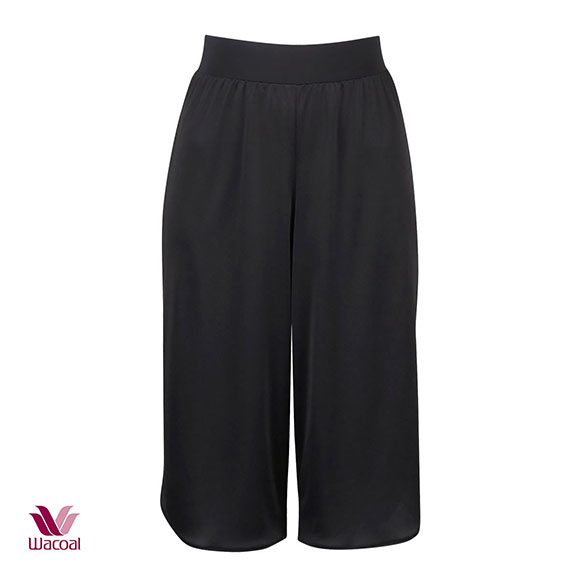 ワコール Wacoal キュロットペチコート 65丈 80丈 ML ウエストにくいこみにくく、ラインすっきり 天然由来素材使用