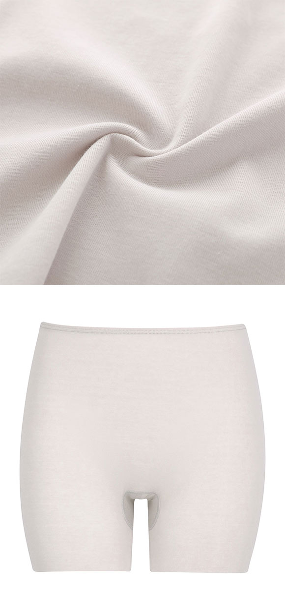 ワコール WACOALコットン フリーカッティングタイプ オーガニックコットン 超長綿 ボトムス スパッツ 1分丈 ML Wacoalインナー