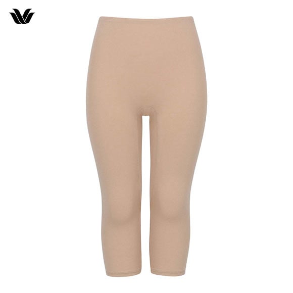 ワコール WACOALコットン ふんわりあったかタイプ ひざ下丈 ボトムス LL インナー 保温 Wacoal