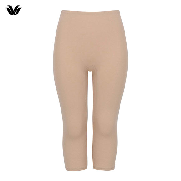 ワコール WACOALコットン ふんわりあったかタイプ ひざ下丈 ボトムス ML インナー 保温 Wacoal