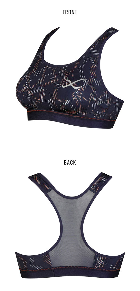 ワコール Wacoal シーダブリューエックス CW-X Support Type MEDIUM スポーツブラ ブラジャー ハーフトップ ノンワイヤー LL HTY020 単品