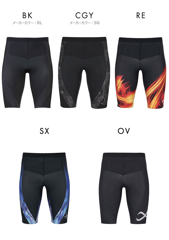 ワコール Wacoal シーダブリューエックス CW-X Mens GENERATOR ジェネレーターモデル2.0 スポーツタイツ ハーフ メンズ HZO695
