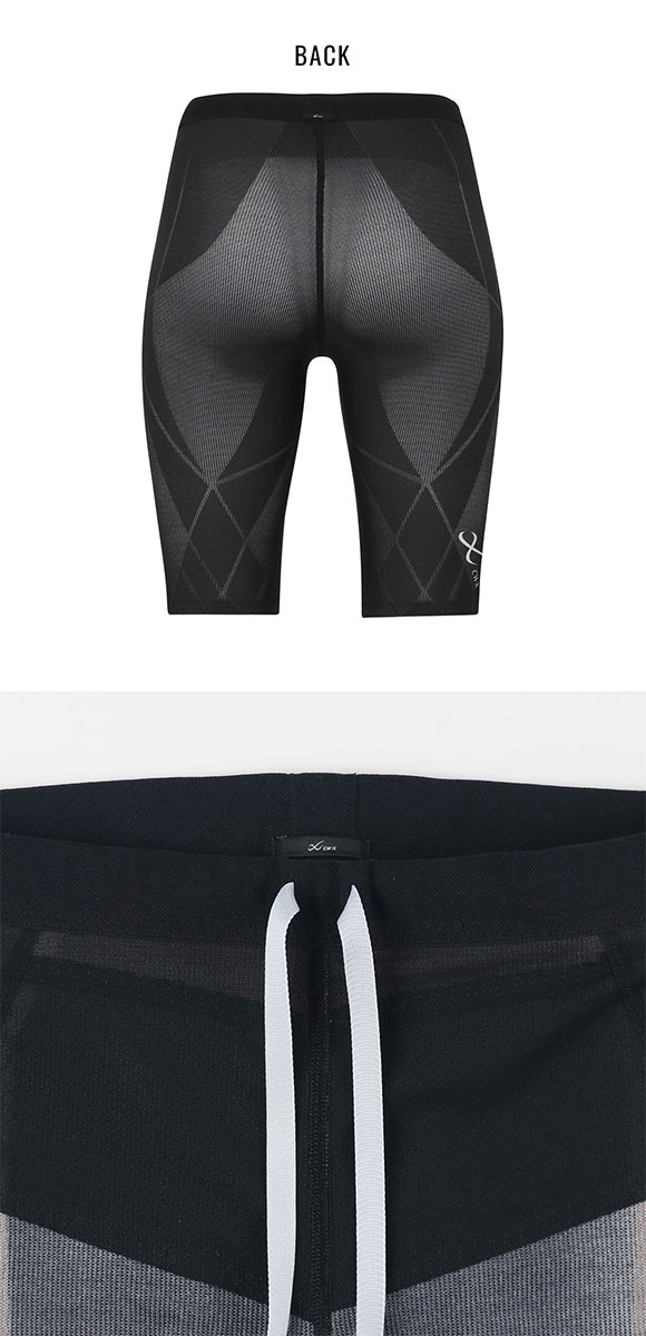 ワコール シーダブリューエックス GENERATOR ジェネレーターモデル クール スポーツタイツ ハーフ HZY775 Wacoal CW-X Womens