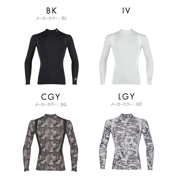ワコール Wacoal シーダブリューエックス CW-X Mens JAO009 JYURYU 柔流 ジュウリュウ　メンズ トップ SML ハイネック 長袖 スポーツ