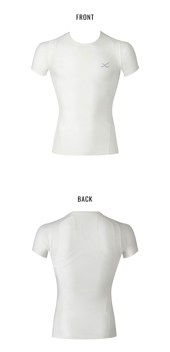 ワコール Wacoal シーダブリューエックス CW-X メンズ JYURYU ジュウリュウトップ ラウンドネック 半袖 Tシャツ スポーツ ML