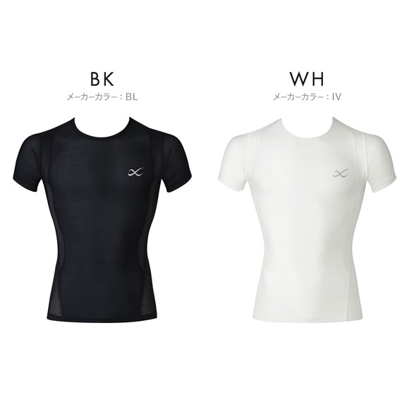 ワコール Wacoal シーダブリューエックス CW-X メンズ JYURYU ジュウリュウトップ ラウンドネック 半袖 Tシャツ スポーツ ML