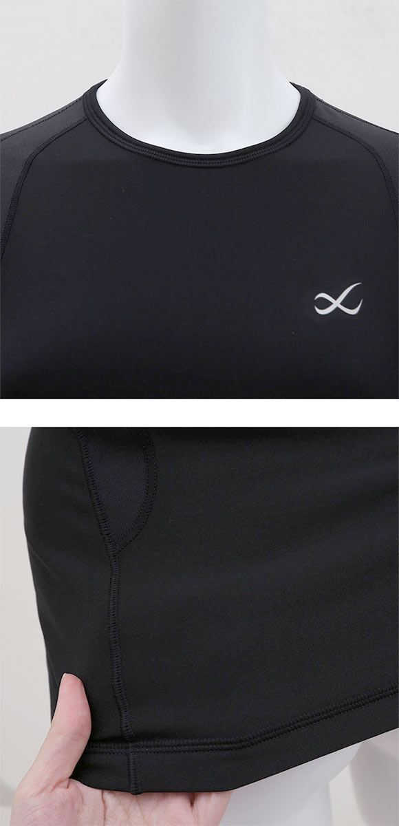 ワコール Wacoal シーダブリューエックス CW-X Womens JYURYU 柔流 ホットタイプ 丸首 長袖 トップス スポーツ JAY299 レディース