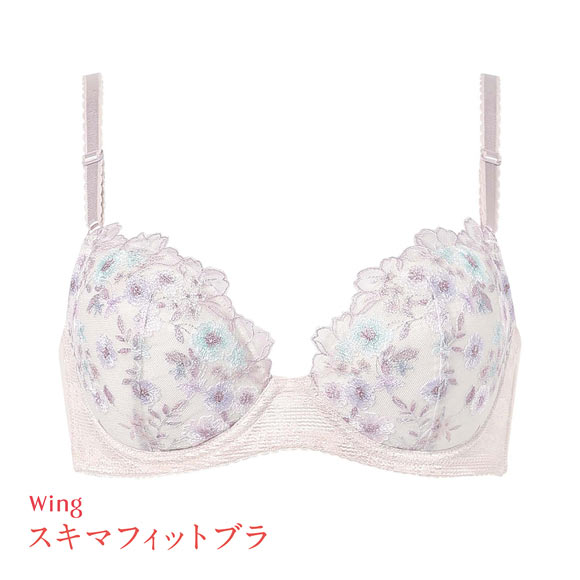 ワコール ウイング KB2367 スキマフィットブラ ブラジャー CD すきまを埋めてボリュームアップ Wacoal Wing 25SS 大きいサイズ