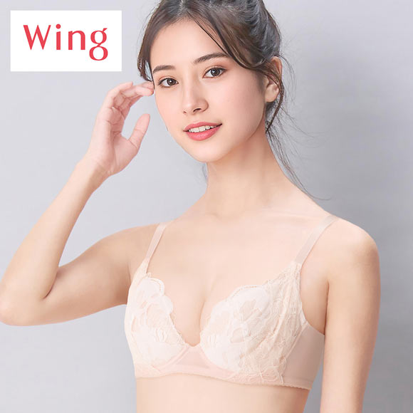 ワコール ウイング KB2368 もちっとふわっとブラ ブラジャー AB 肩らく Wacoal Wing