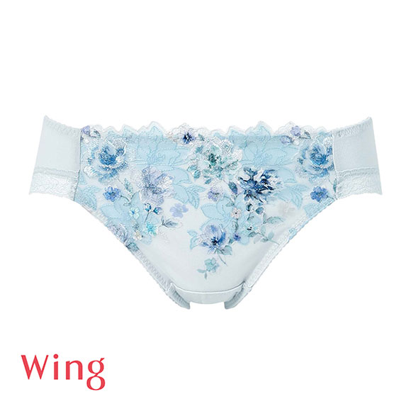 ワコール Wacoal ウイング Wing KB2721 後ろ姿きれいブラ ショーツ M L LL 綿混 ハイレッグ 単品 24SS KF2321