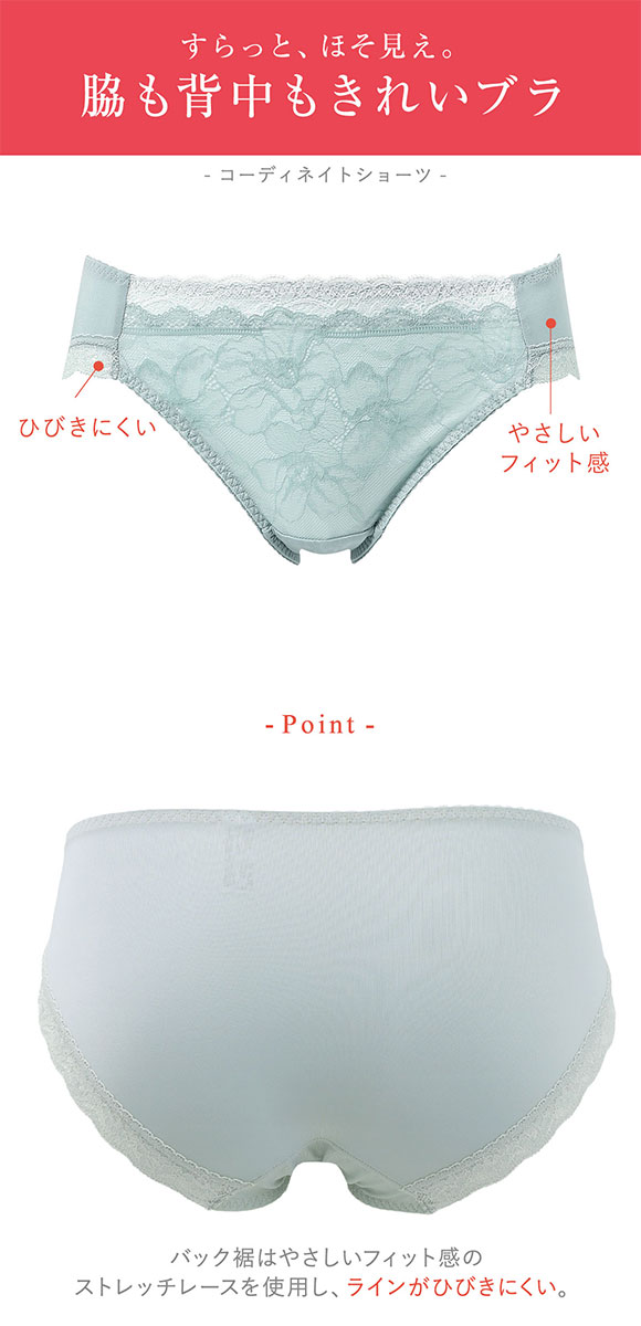 ワコール ウイング 脇も背中もきれいブラ ショーツ M L LL ハイレッグ KB2723 Wacoal Wing